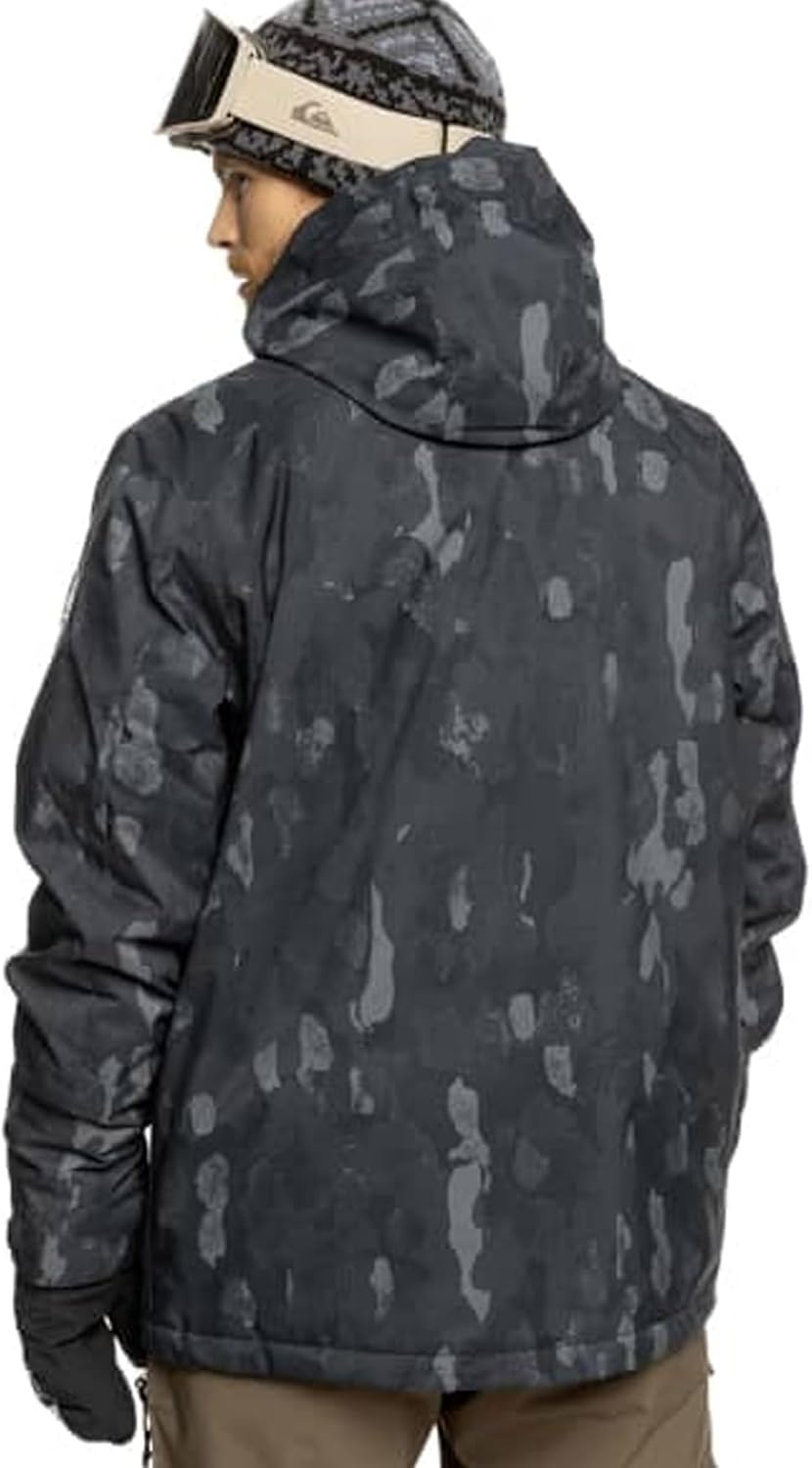 Quiksilver Herren Mission Printed Jk Jacket (1er Pack) S Nature Zoom Dark Shadow, S Nature Zoom Dark