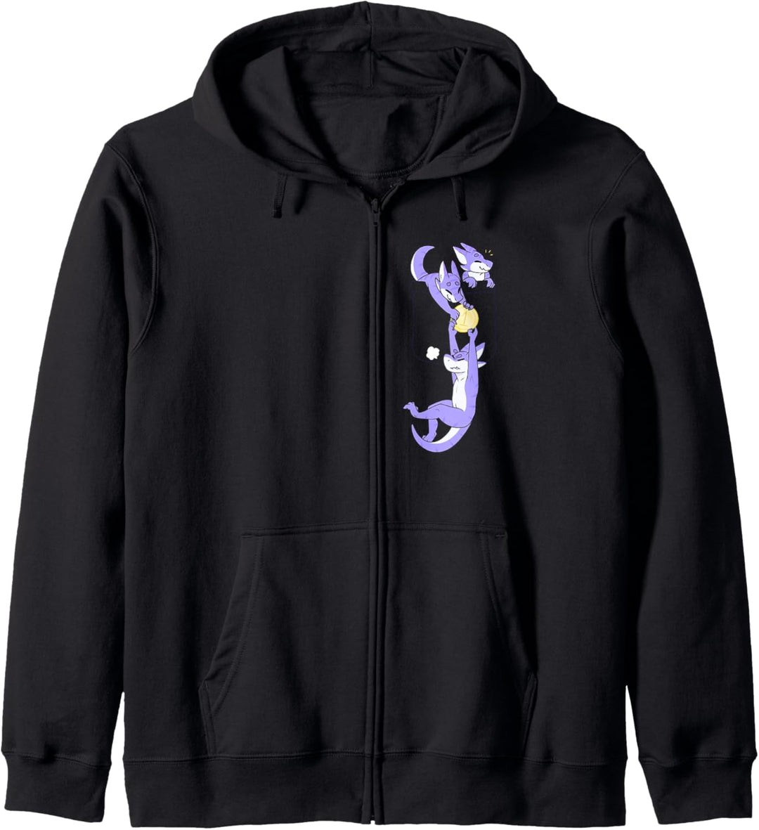 Pocket Kobolds (lila) Kapuzenjacke