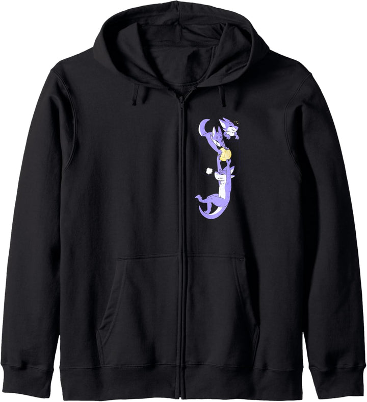 Pocket Kobolds (lila) Kapuzenjacke