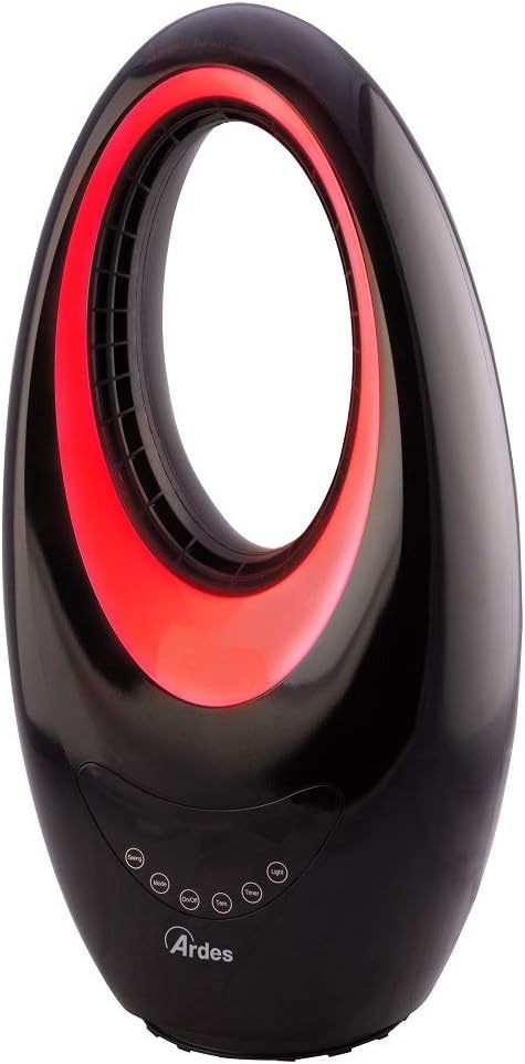 ARDES - AR4P04R SAURON Oszillierender Keramik-Bladeless-Heizlüfter, Heizlüfter ohne Flügel, leiser H