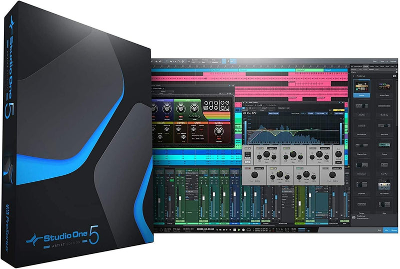 PreSonus AudioBox Studio Ultimate Bundle - 25-jährige Jubiläumsausgabe Schnittstelle, Mikrofon, Kopf