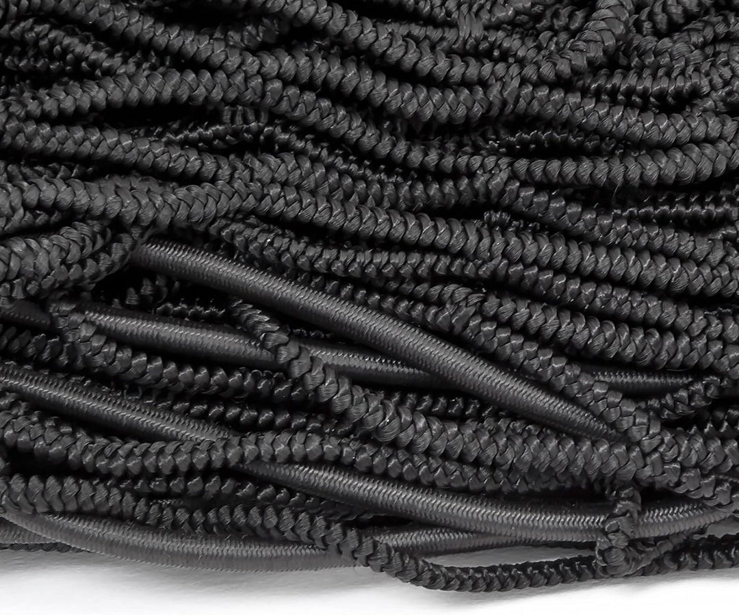 Relaxdays Anhängernetz, Gepäcknetz, dehnbar bis 3x2 Meter, schwarz 1, 1