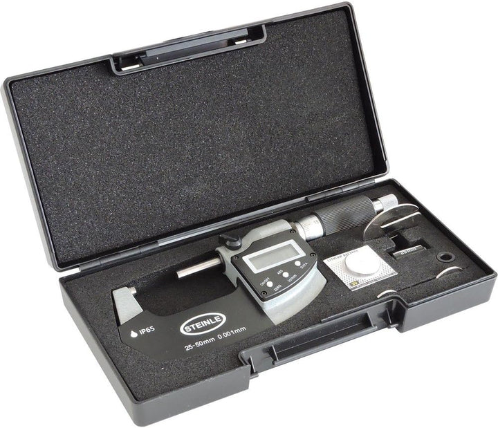 STEINLE 2245 Bügelmessschraube Digital 75-100 mm DIN 863, Schutzart IP65