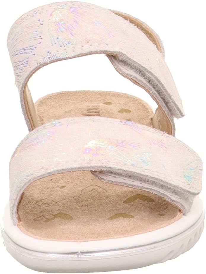 Superfit Mädchen Sparkle Sandale 31 EU Weiss 1000, 31 EU Weiss 1000