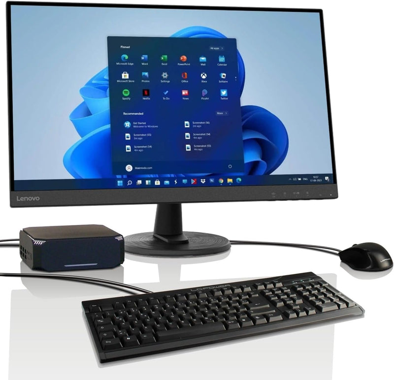 All-in-One Paket Lenovo 27-Zoll Ryzen5 12-Thread Computer mit 3 Jahren Garantie! Ryzen5 5500U 12 Thr