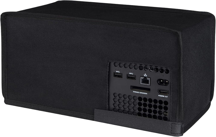 PlayVital Horizontale Staubschutze Hülle für Xbox Series X Konsole,Spritzwasserdichte Tasche Cover S