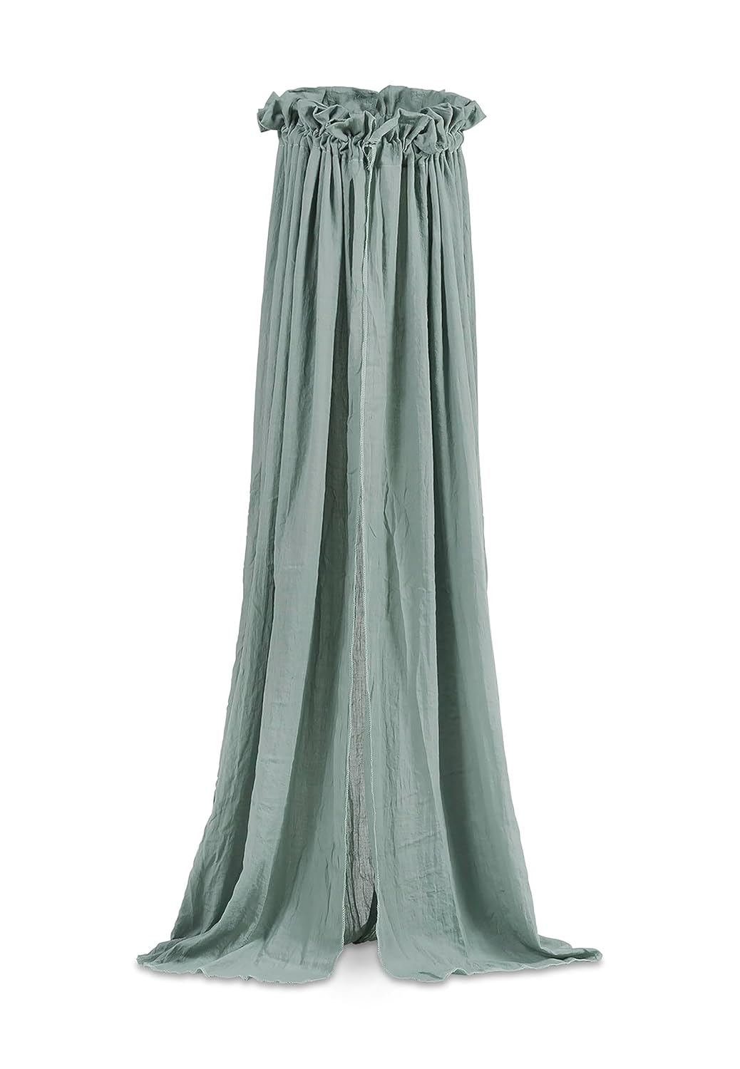Jollein Baldachin Vintage 155 cm - Ash Green Grün H155 x B280 cm (1er Pack), Grün H155 x B280 cm (1e