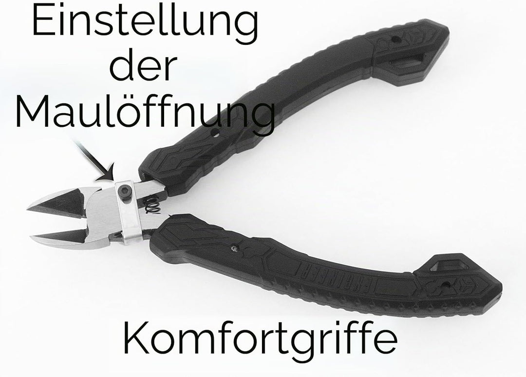 ENGINEER NS-04 Kompakter Seitenschneider für Präzisionsarbeiten, mit ESD-geschützten Griffen und kar