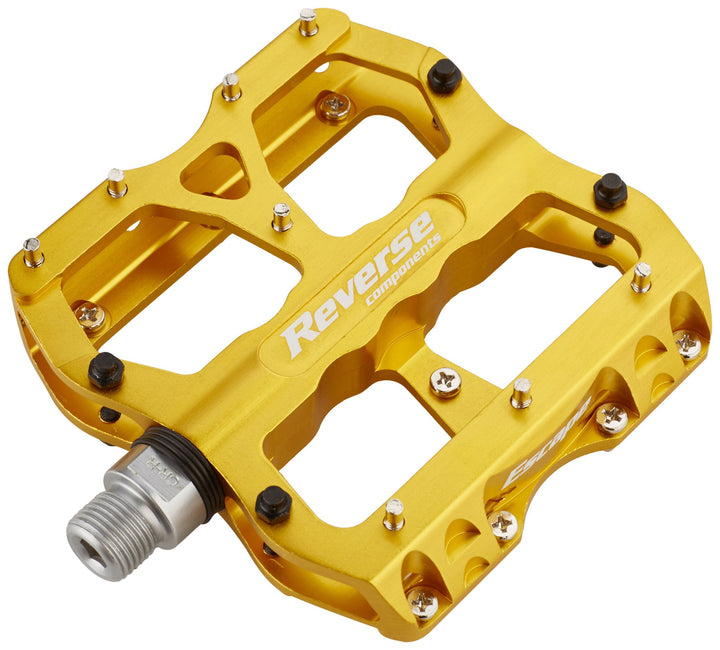 Reverse Escape Flat MTB MTB Fahrrad Pedal gold, gold