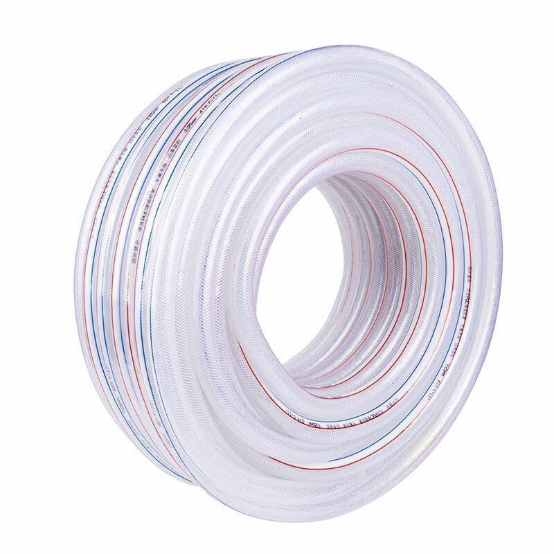 RANJIMA Trinkwasserschlauch, PVC Schlauch mit Gewebe Wasserschlauch Luftschlauch Aquariumschlauch Be