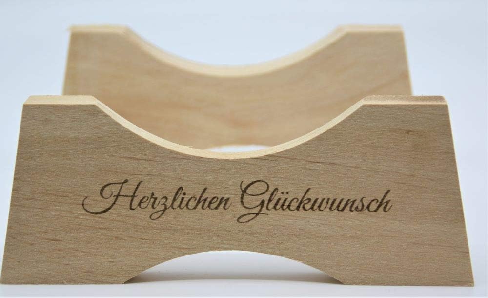 GESCHENKIDEE von MAAJ graviertes GLASFASS 2 L mit METALL-ZAPFHAHN für WEIN WHISKY SCHNAPS in PROFI-Q