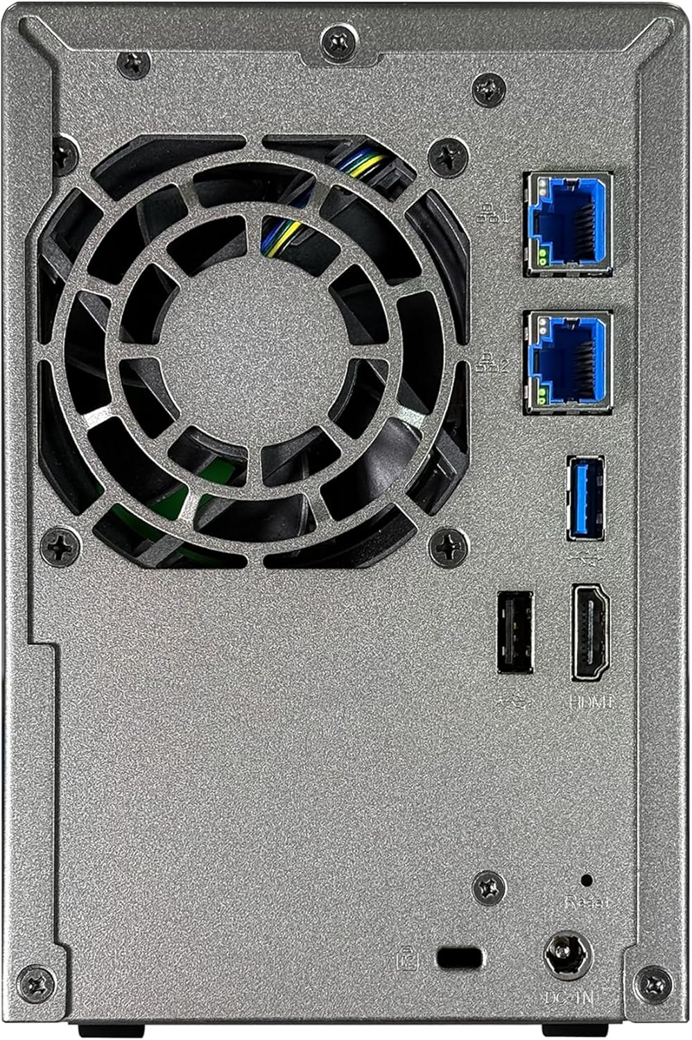 Asustor Lockerstor 2 Gen2+ AS6702T v2 2 Bay NAS Storage, Intel Quad-Core 2.0GHz CPU, Dual 5GbE Ports