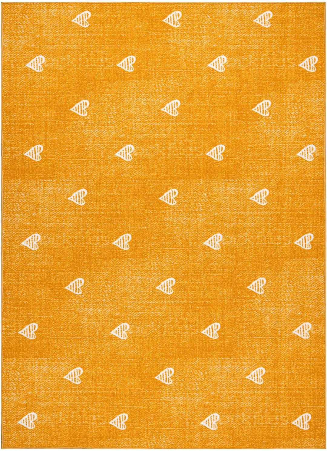 Teppich für Kinder Hearts Jeans, Vintage Herzen - orange 100x150 cm 100x150 cm Hearts Orange, 100x15