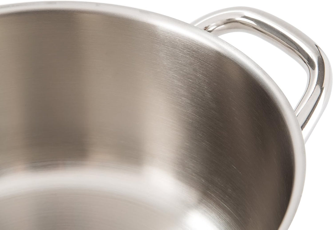 Barazzoni Chef Line Stielkasserolle Zwei Griffen cm 20 Stahl, cm 20