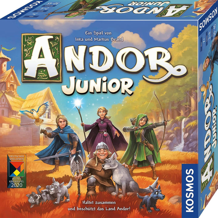 KOSMOS 698959 Andor Junior, Haltet zusammen und beschützt das Land Andor, kooperatives Kinderspiel a