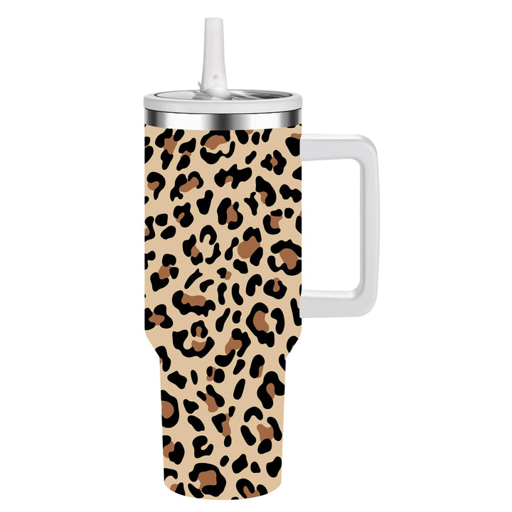 Thermobecher Auslaufsicher,40oz Edelstahl Kaffeebecher to go isoliert mit Strohhalm,Reisebecher 100%