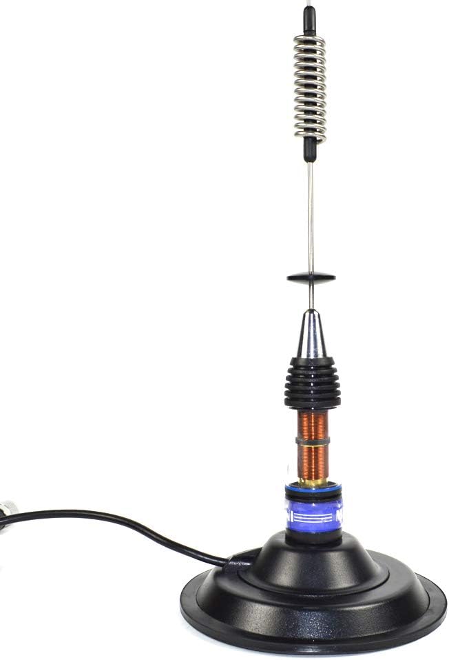 CB-Antenne PNI ML70 PL Verbinder, 145 mm Magnetfuss inklusive, 70 cm, 4 m RG58-Kabel im Lieferumfang