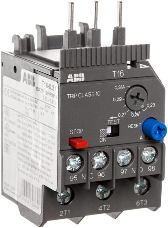 abb-entrelec T16 – 0.31 – RELE TERMICO T16 – 0. 31 0.23 – 0. 31 a