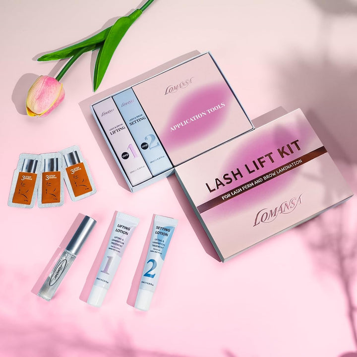 Wimpernlifting Set, Lash Lifting Set, Leicht zu Drückendes Tubendesign, Anfängerfreundlich, 15 Anwen