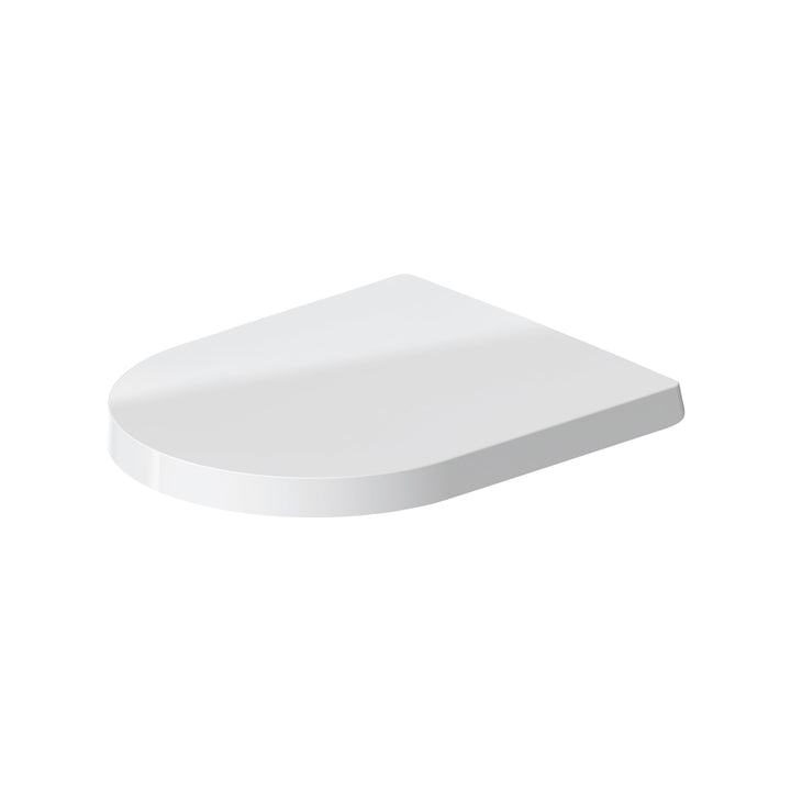Duravit WC-Sitz ME by Starck, Toilettendeckel mit Absenkautomatik, Klodeckel aus Urea-Duroplast, mit