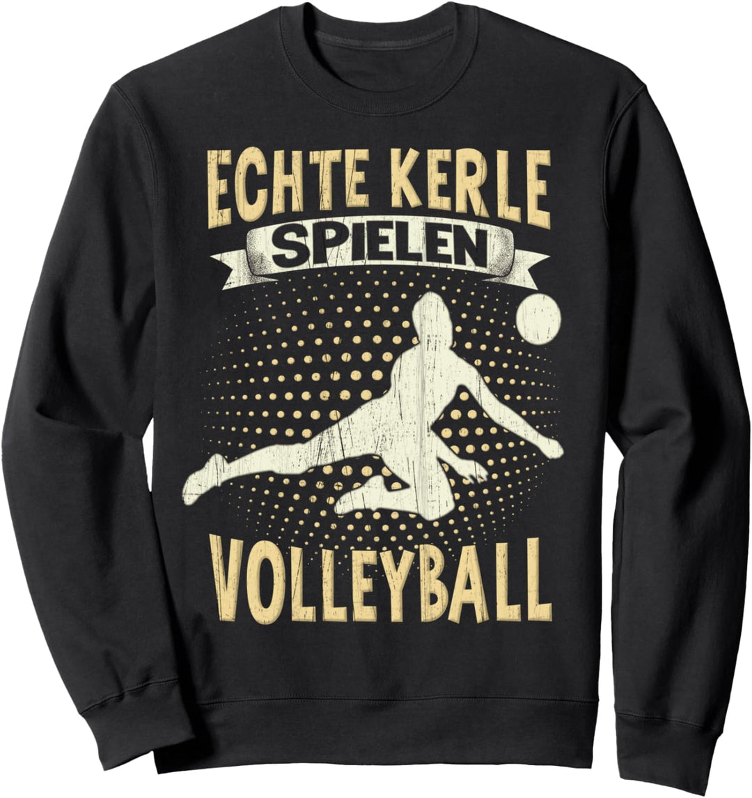 Volleyballer Männer Jungen Jungs Beach Volleyball Sweatshirt