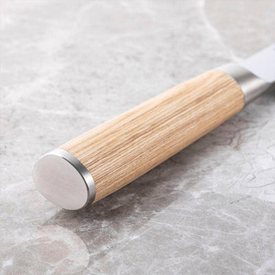 KAI DM-0705W SHUN WHITE Brotmesser 9 (23,0 cm, Silber,holzfarbe