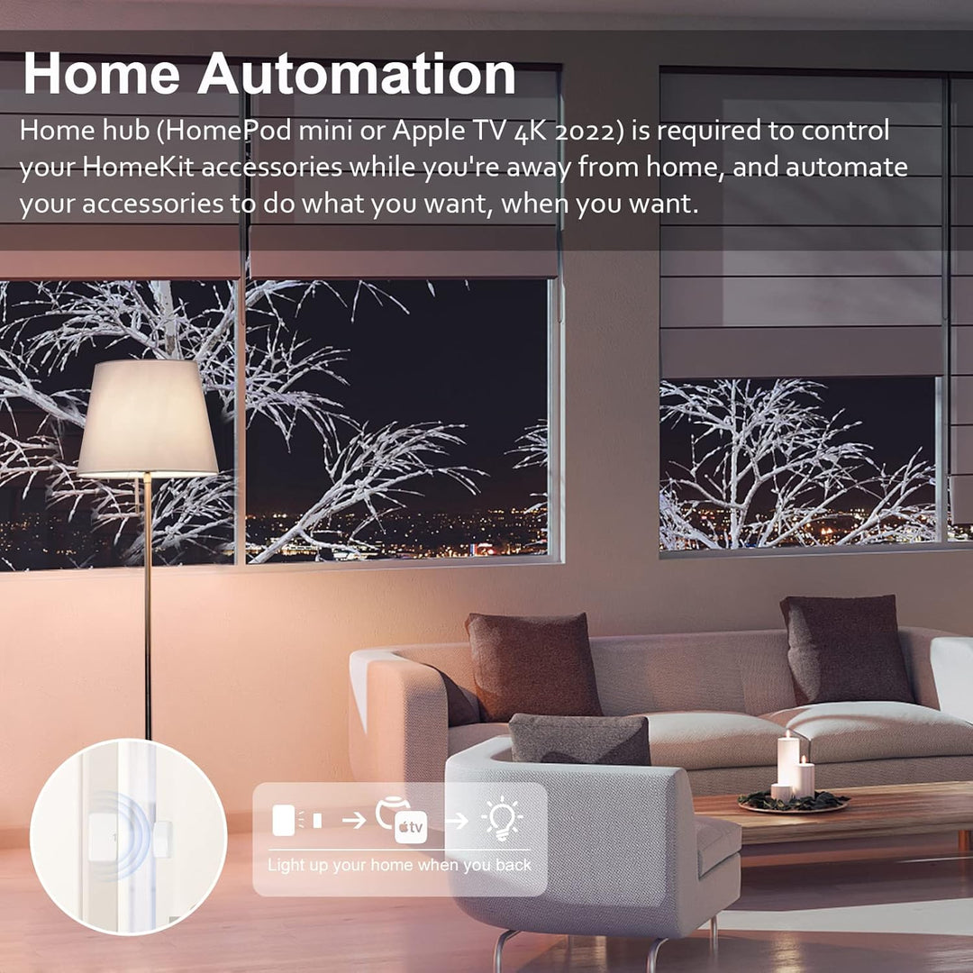 ONVIS Smarter Tür- und Fenstersensor, Door & Window Kontaktsensor für Türen/Fenster, Bluetooth, Thre