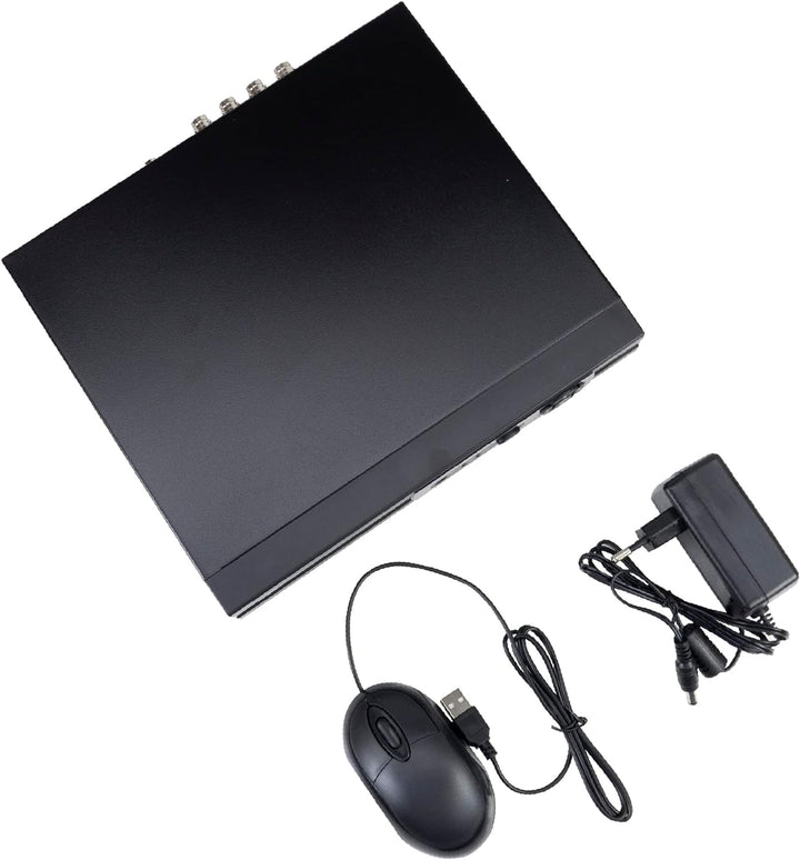 NVR Überwachungssystem Rekorder PNI House AHD880, 8 analoge Kanäle 4K-N oder 8 IP-Kanäle 5MP, H265+,