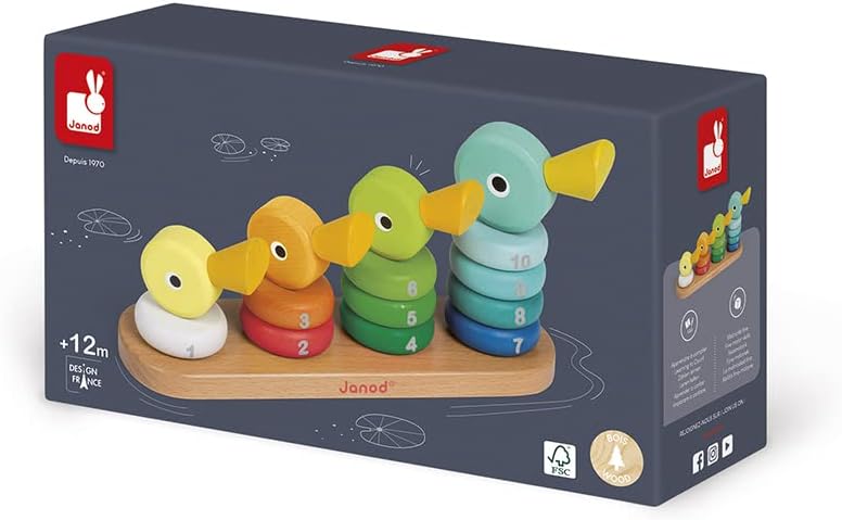 Janod Duck Family Stacker