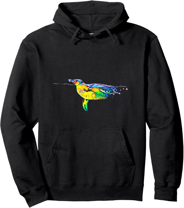 Pinguin Motiv Antarktis Südpol bedrohte Tiere Vogel Pinguine Pullover Hoodie