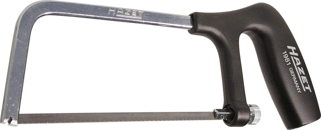 HAZET Metall-Säge 1981 I Säge-blatt aus chromlegiertem Werkzeug-Stahl mit Glasfaser verstärktem Kuns