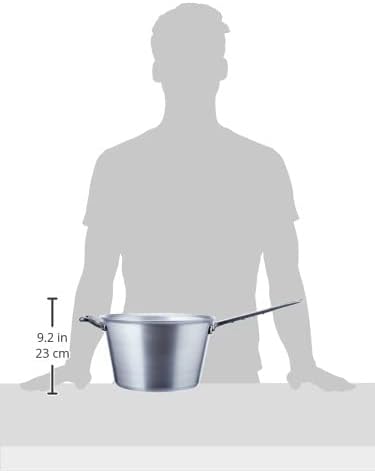 Pentole Agnelli Kessel Agnelli Aluminium mit Griff und Griff 26 cm 6 Litri, 6 Litri