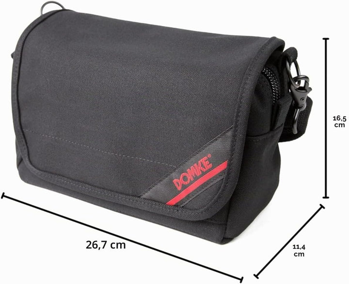 DOMKE Classic Camera Bags F-5XB Shoulder Belt Bag Kamera Tasche schwarz, Schwarz