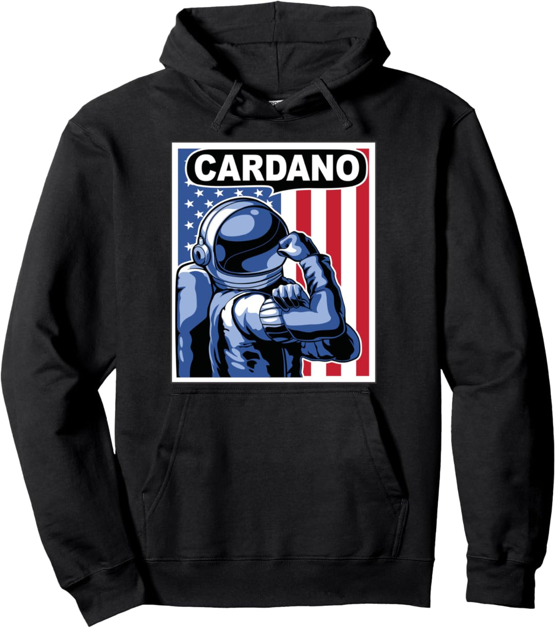 Cardano ADA - Cardano To The Moon Pullover Hoodie