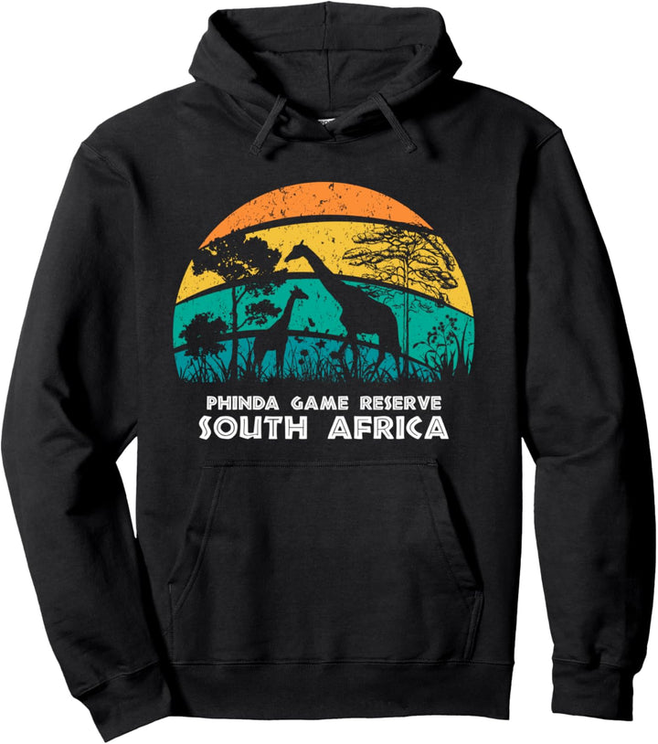 Vintage Retro Phinda Game Reserve, Südafrika Afrika Safari G Pullover Hoodie
