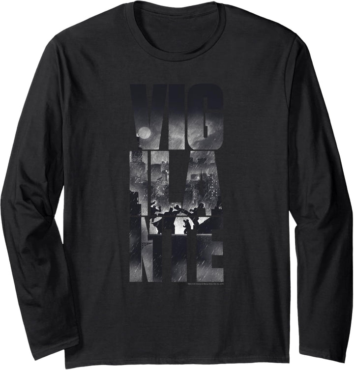 Batman v Superman Rainy Vigilante Langarmshirt