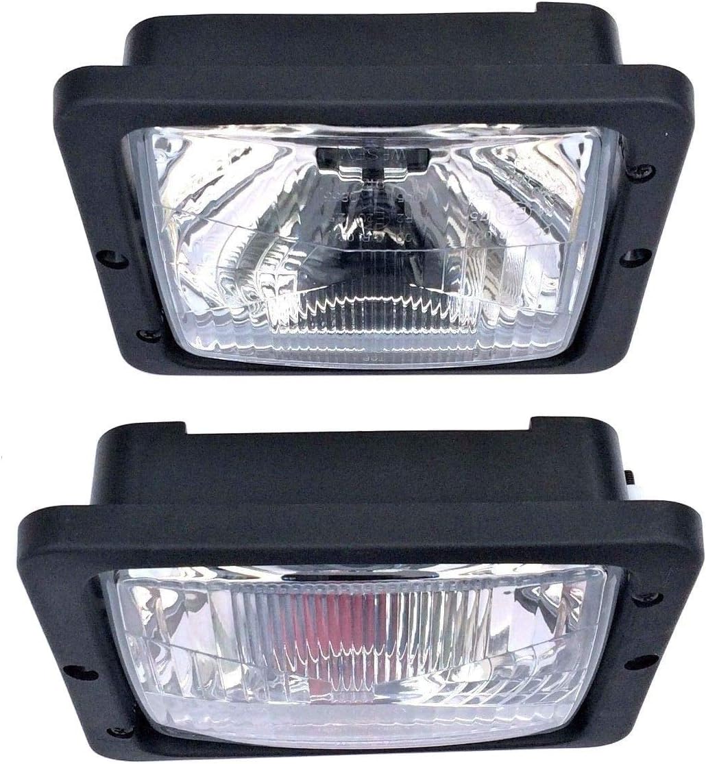 2x Scheinwerfer Fernlicht Abblendlicht H4 172x142 Traktor Zetor Atlas Fendt IHC