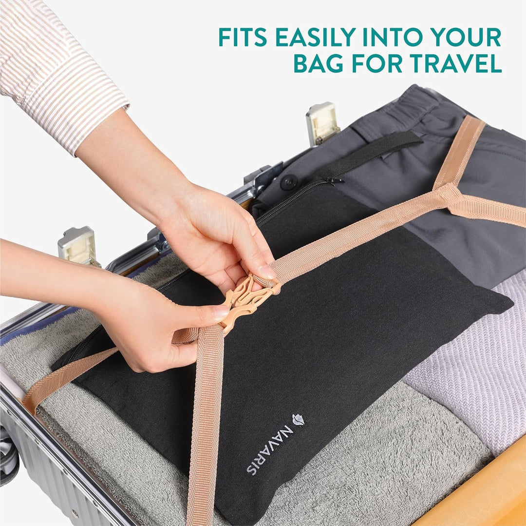 Navaris Reiseyogamatte faltbar inkl. Tasche - 1,5mm Yoga Matte Fitnessmatte - dünn leicht - Sportmat