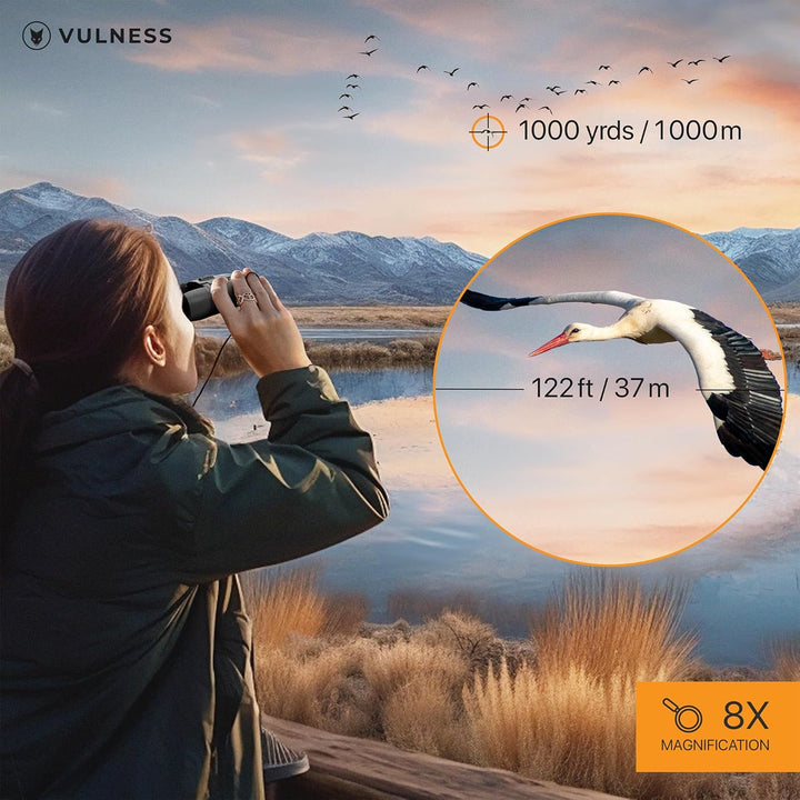 Fernglas für Erwachsene, kompaktes kleines Mini-Reise-Fernglas für Vogelbeobachtung, leistungsstarke