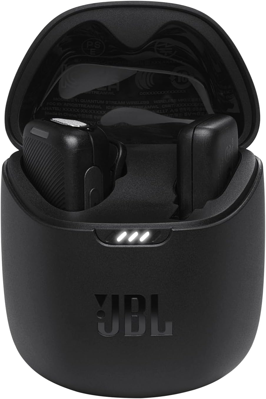 JBL Quantum Stream Wireless Mikrofon – Kabelloses Streaming-Mikrofon mit Lightning-Dongle für Apple