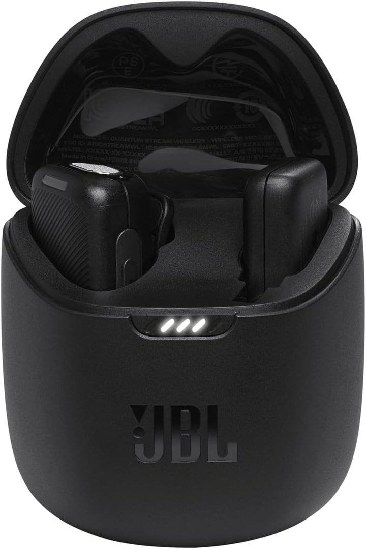 JBL Quantum Stream Wireless Mikrofon – Kabelloses Streaming-Mikrofon mit Lightning-Dongle für Apple