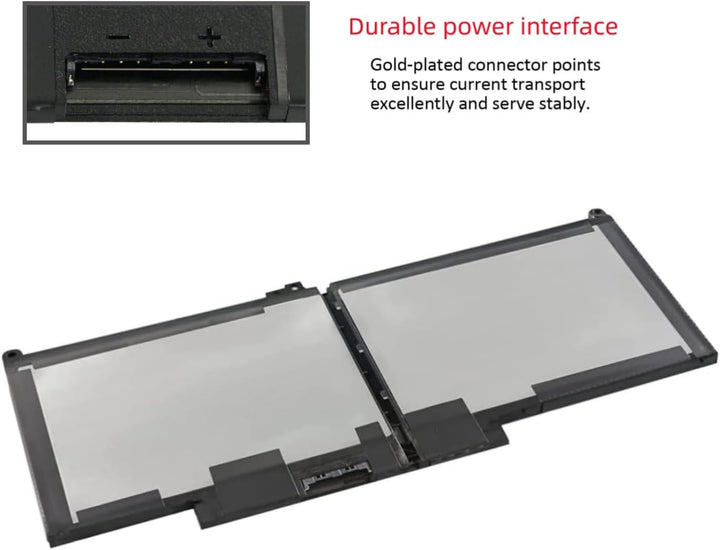 PUGASR MXV9V Laptop Akku Kompatibel mit Dell Latitude 5300 5310 7300 7400, Latitude 5300/5310 2-in-1