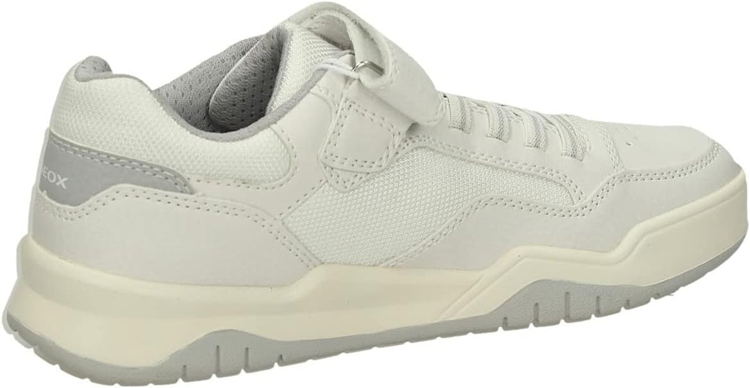 Geox Jungen J Perth Boy B Sneakers 30 EU White Lt Grey, 30 EU White Lt Grey