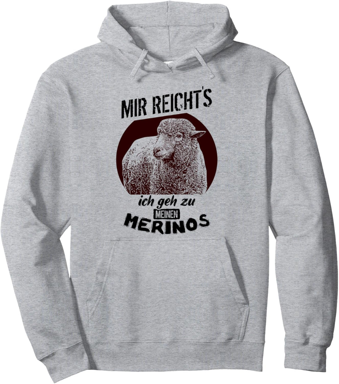Wollschaf Merinoschaf Schäfer Schaf Pullover Hoodie
