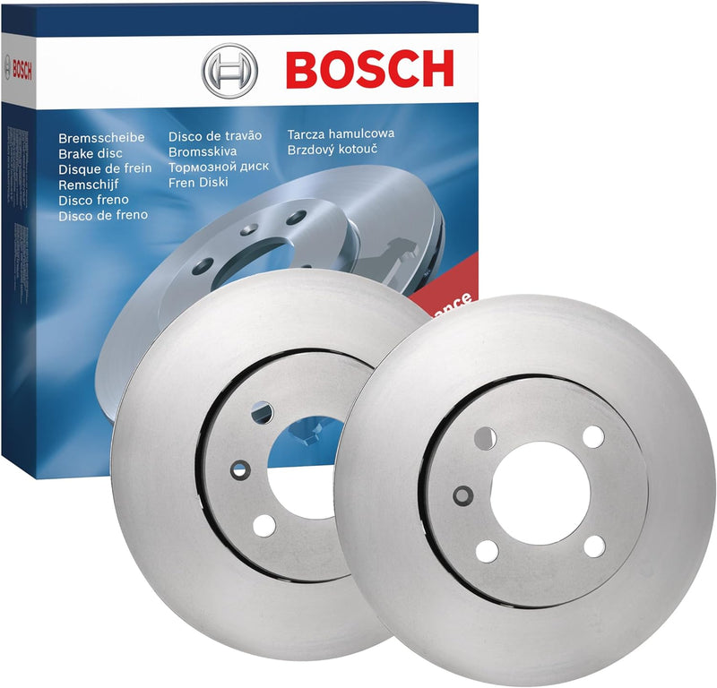 Bosch BD1606 Bremsscheiben - Vorderachse - ECE-R90 Zertifizierung - zwei Bremsscheiben pro Set