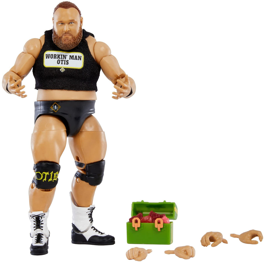 WWE GVB69 - Otis Elite-Actionfigur, beweglich, ca. 18 cm, zum Sammeln, Spielzeug ab 8 Jahren