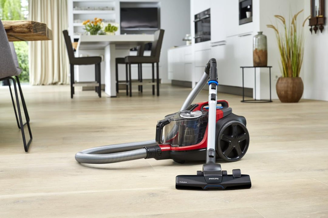 Philips PowerPro Expert Beutelloser Staubsauger – 900-W-Staubsauger mit Allergy H13-Filter und TriAc