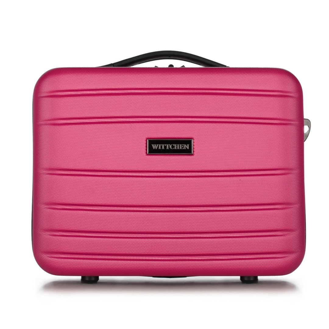 WITTCHEN Kosmetikkoffer Reisekoffer aus ABS Rosa 56-3A-654-34 Rosa Kosmetikkoffer, Rosa Kosmetikkoff