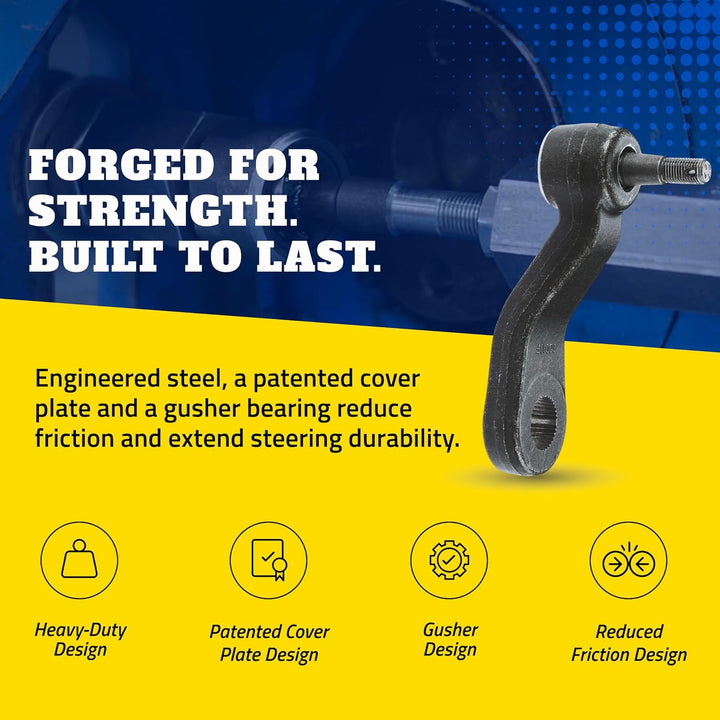 MOOG Steering & Suspension K6536 Lenkstangen-Arm, Schwarz