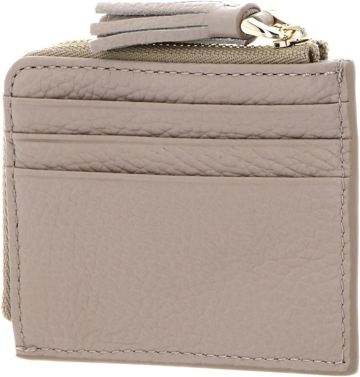 Coccinelle Tassel Credit Card Holder Powder Pink